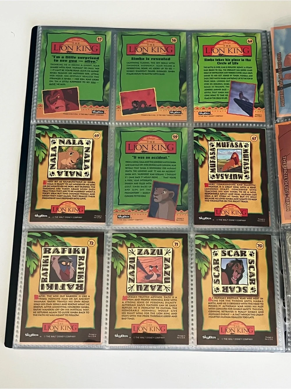 Disney 71 cards